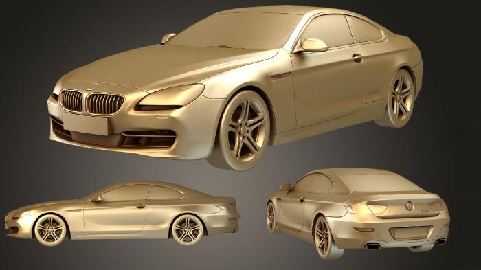 نموذج ثلاثي الأبعاد لآلة CNC السيارات والنقل BMW 6 سلسلة F12